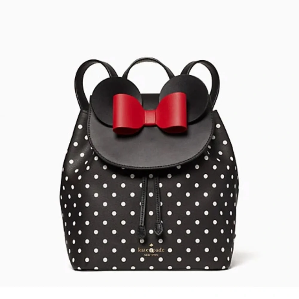 disney x kate spade new york minnie mouse backpack - Picture 4 of 16